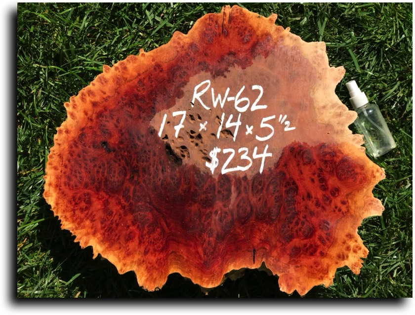 AustralianBurls.com - Burl Caps and Burl Block (Aussie Redwood Burl) © 2018 Jim Syvertsen