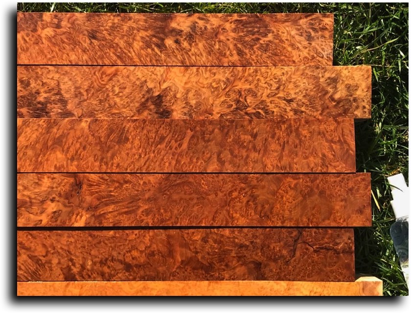 AustralianBurls.com - Pool Cue Blanks (Brown Mallee Burl) © 2018 Jim Syvertsen