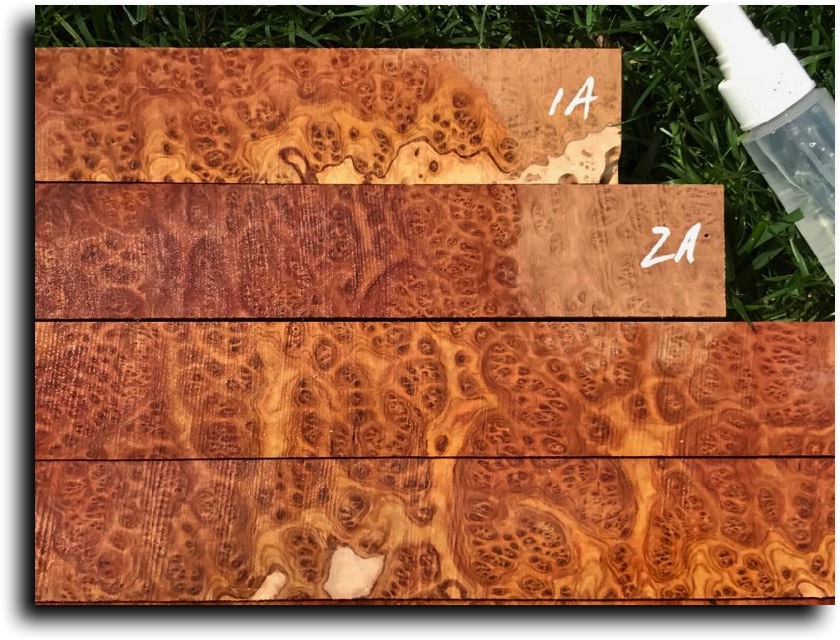 AustralianBurls.com - Pool Cue Blanks (Woodline Mallee Burl) © 2018 Jim Syvertsen